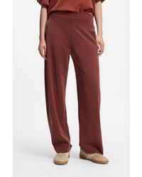 BOSS - Balloon-Fit Tracksuit Bottoms With Logo Embroidery - Lyst