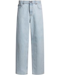 HUGO - Relaxed-Fit Jeans Van Blauw Denim - Lyst