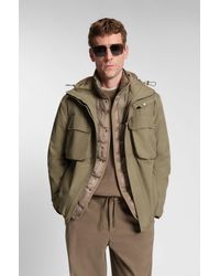 BOSS - Light Brown Men's Casual Jackets Size 38r - Lyst