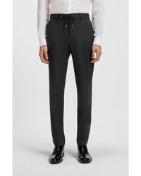 BOSS - One Slim-Fit Trousers - Lyst
