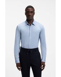 BOSS - Slim-Fit Shirt - Lyst
