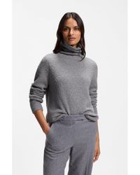 BOSS - Rollneck Sweater - Lyst