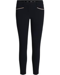 BOSS - Equestrian Slim-Fit Breeches With Full Grip - Lyst