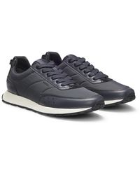HUGO - Running-Inspired Trainers With Zigzag Detailing - Lyst