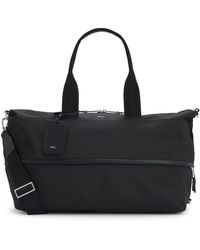 BOSS - Expandable Holdall With Signature Trims - Lyst