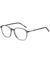 HUGO - Transparent-Acetate Optical Frames With Branded Temples - Lyst