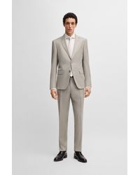 BOSS - Light Beige Men's Business Suits Size 36r - Lyst