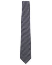 BOSS - Diagonal-Stripe Tie - Lyst