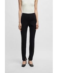 BOSS - Extra-slim-fit Trousers In Performance-stretch Fabric - Lyst