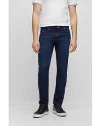 BOSS by HUGO BOSS Extra-slim-fit Jeans In Blue Super-stretch