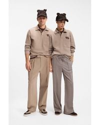 BOSS - X Steiff Teddy-Fleece Cap - Lyst