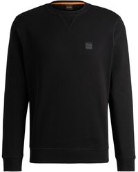 BOSS - ORANGE Sweatshirt Westart mit BOSS Logopatch - Lyst