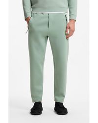 BOSS - Porsche X Tracksuit Bottoms With Tonal Reflective Branding - Lyst