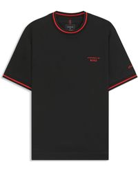 BOSS - Porsche X -T-Shirt Van Katoen Met Vochtregulerende Afwerking - Lyst