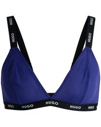 HUGO - Blue Women's Underwear, Pajamas, And Socks Size S - Lyst