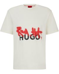 HUGO - T-Shirt - Lyst