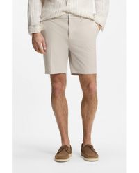 BOSS - Stretch-Cotton Shorts - Lyst
