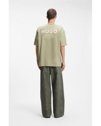 HUGO - Loose-Fit T-Shirt - Lyst