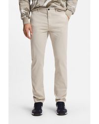 BOSS - Slim-Fit Trousers - Lyst