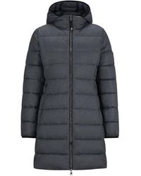 BOSS - Equestrian Waterproof Hooded Puffer Jacket With Adjustable Zips - Lyst
