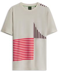 BOSS - Regular-Fit T-Shirt - Lyst
