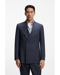 BOSS - Relaxed-Fit Blazer - Lyst