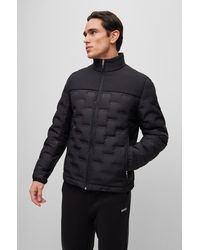 BOSS - Water-repellent Regular-fit Jacket With Down Filling - Lyst