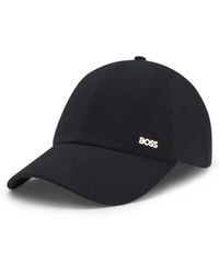 BOSS - Ribbed Corduroy Cap With Adjustable Buckle - Lyst
