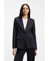 HUGO - Regular-Fit Jacket With Notch Lapels - Lyst
