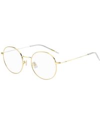 BOSS - Round-Tone Optical Frames With Lasered Logo - Lyst