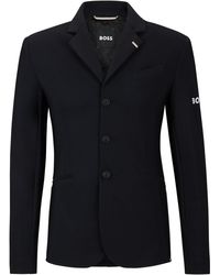 BOSS - Equestrian Slim-fit Show Jacket With Signature Details - Lyst