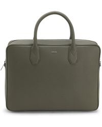BOSS - Grained Document Case With Logo Lettering - Lyst