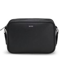 BOSS - Crossbody Bag With-Tone Logo Lettering - Lyst