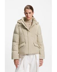 BOSS - Light Beige Women's Casual Jackets Size 4 - Lyst