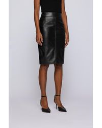 leather pencil skirt matalan