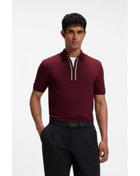 BOSS - Active Slim-Fit Polo Shirt - Lyst