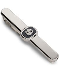BOSS - Fermacravatta Con Monogramma Double B E Inserto - Lyst