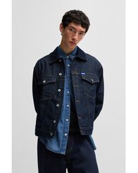 HUGO - Dark Blue Men's Blue Collection Size M - Lyst