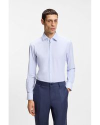 BOSS - Slim-Fit Shirt - Lyst