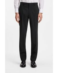 BOSS - Regular-Fit Trousers - Lyst