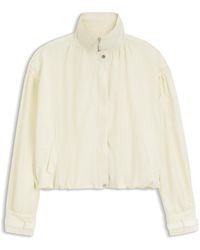 BOSS - Relaxed-Fit Bomber Jacket With Stand Collar - Lyst