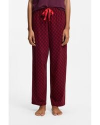 HUGO - Printed Pyjama Bottoms - Lyst
