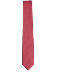BOSS - Cravate à motif jacquard à teneur en soie - Lyst