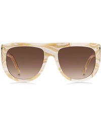BOSS - Zonnebril Van Acetaat Met Dessin En Goudkleurige Hardware - Lyst