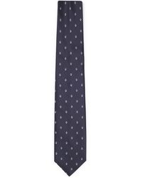 BOSS - Silk-jacquard Tie With Modern Pattern - Lyst