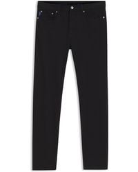 HUGO - Schwarze Slim-Fit Jeans Aus Stretch-Denim - Lyst