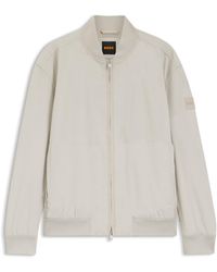 BOSS - Regular-Fit Softshell-Jacke Aus Vier-Wege-Stretch - Lyst