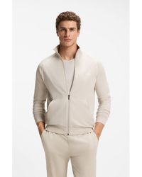 BOSS - Zip-Up Jacket - Lyst