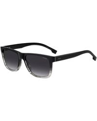 BOSS - Engraved-Logo Sunglasses - Lyst