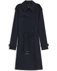 BOSS - Trenchcoat Met Riem - Lyst